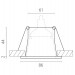 Светильник встраиваемый MR16/GU10 max 1x12Вт Levigo Base Lightstar 010057