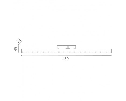 Трековый светильник Lightstar Uno Cct 259207CCT