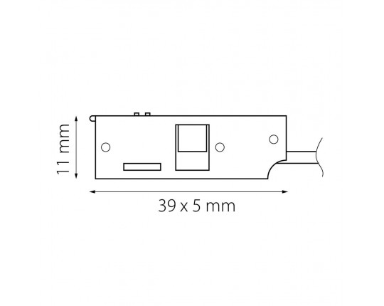 Питание боковое Lightstar Linea 506117