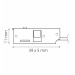 Питание боковое Lightstar Linea 506117