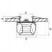 Встраиваемый светильник Lightstar Romb 004060