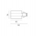 Питание боковое встраиваемое к треку 5030xx-R Quattro Lightstar 503117-RPS