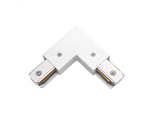 Угловое соединение L с подводом питания для трека к 50202X(-T), 50203X(-T) Barra Lightstar 502126-1