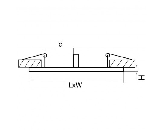 Рамка Lightstar Intero 111 217826 Рамка Lightstar Intero 111 217826