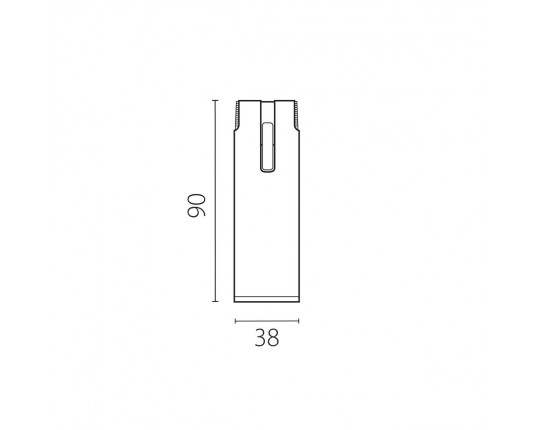 Трековый светильник Lightstar Due Hermes 210047