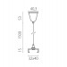 Подвес стандартный тип D треку 5040xx-(F)/(R) 1,5 м Quattro Lightstar 504176-FR1 Подвес стандартный тип D треку 5040xx-(F)/(R) 1,5 м Quattro Lightstar 504176-FR1