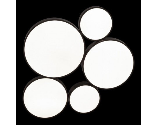 Потолочная светодиодная люстра Loft IT Drum 10218 Black