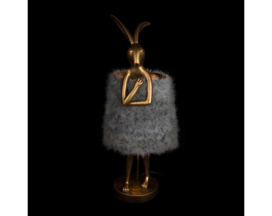 Настольная лампа Loft IT Lapine 10315/B Grey fluff