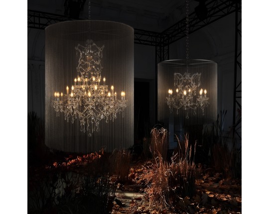 Подвесная люстра LOFT IT Vaille Crystal 10450/1200