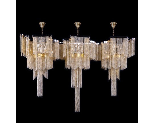 Подвесная люстра Loft IT Stream 10208/1400R Gold