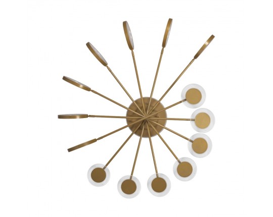 Потолочная светодиодная люстра Loft IT Megan 10164L Gold