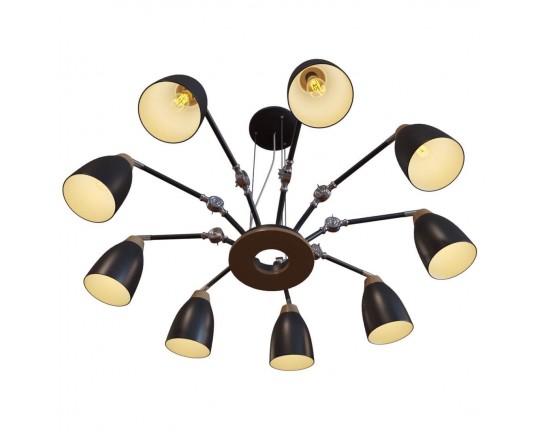 Подвесная люстра Loft IT Watchman Loft4402/9Bl