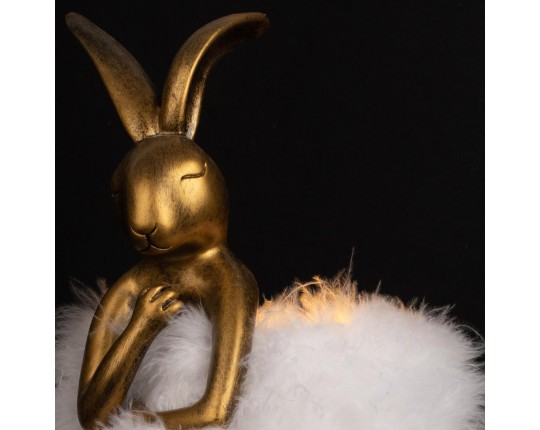 Настольная лампа Loft IT Lapine 10315/B White fluff