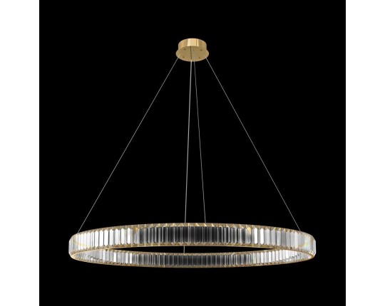 Подвесной светодиодный светильник Loft IT Crystal ring 10135/1000 Gold