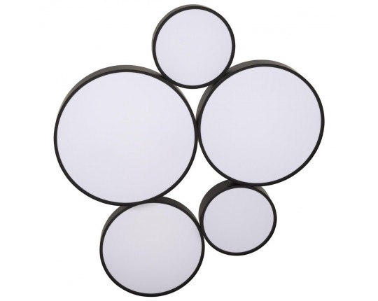 Потолочная светодиодная люстра Loft IT Drum 10218 Black