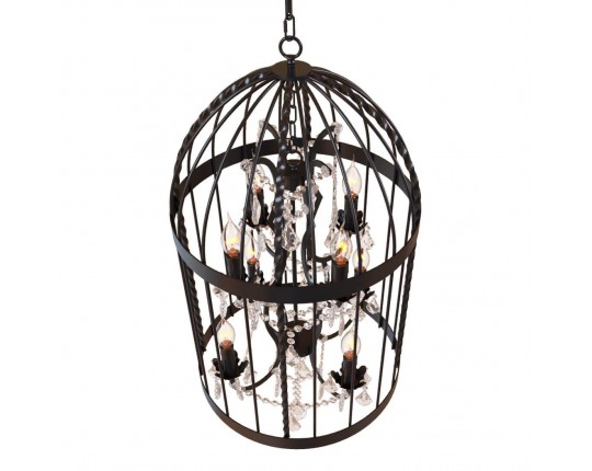 Подвесная люстра Loft IT Vintage Birdcage Loft1891/8