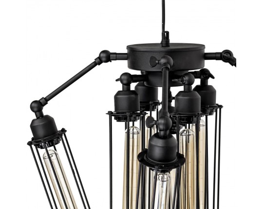 Подвесная люстра Loft IT Loft Industrial Cage Loft1136