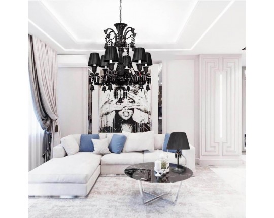 Подвесная люстра Loft IT Zenith 10210/6 Black