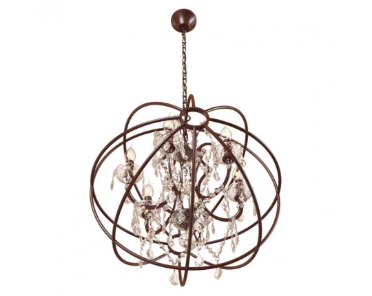 Подвесная люстра Loft IT Foucaults Orb Crystal Loft1897/6