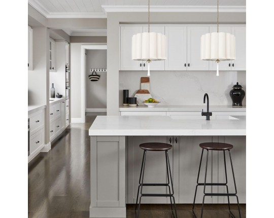 Подвесная люстра Loft IT Mellow 10306P Grey linen