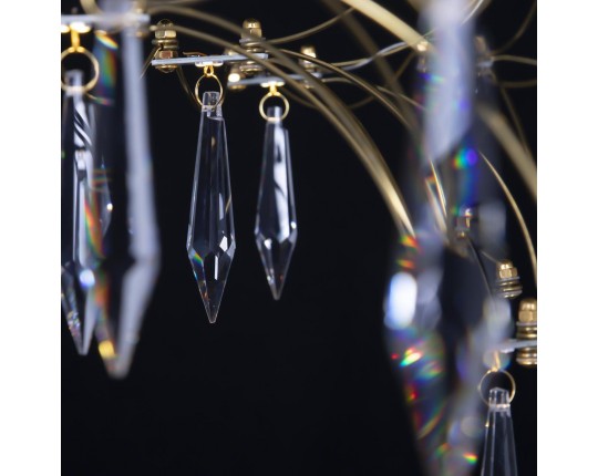 Подвесная светодиодная люстра Loft IT Mira 10259/800 Gold Asfour