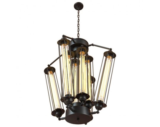 Подвесная люстра Loft IT Loft Industrial Cage Loft1136