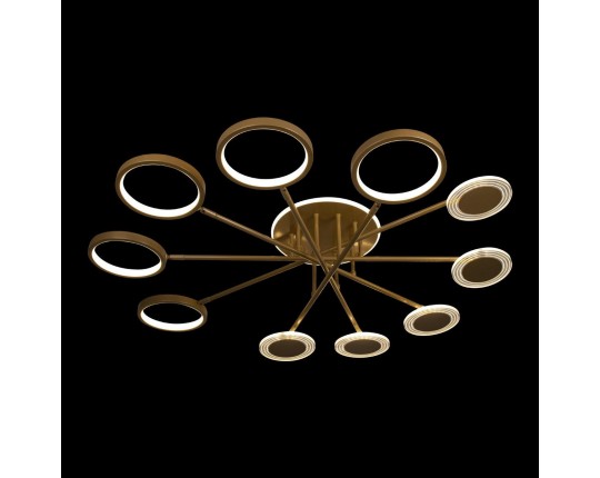 Потолочная светодиодная люстра Loft IT Megan 10164M Gold