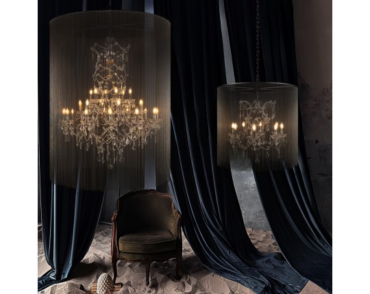 Подвесная люстра LOFT IT Vaille Crystal 10450/500