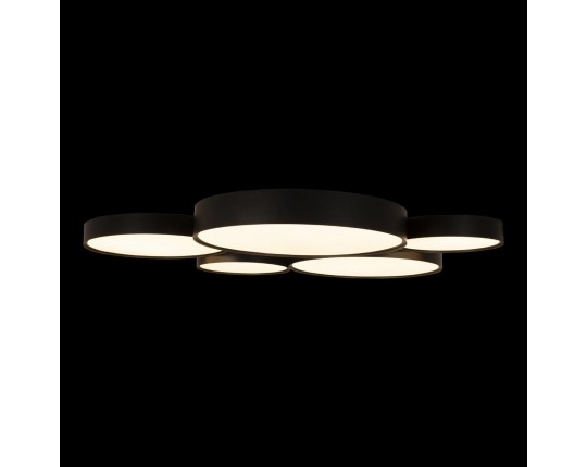 Потолочная светодиодная люстра Loft IT Drum 10218 Black