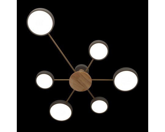 Потолочная светодиодная люстра Loft IT Sunrise 10316/6 Grey