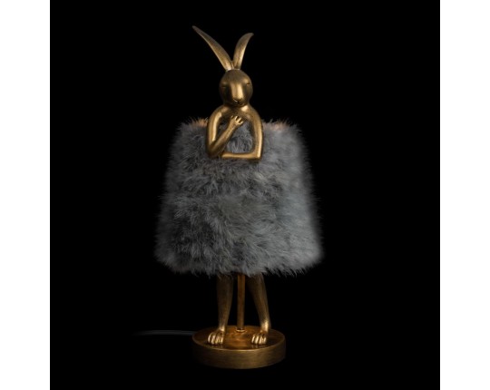 Настольная лампа Loft IT Lapine 10315/A Grey fluff