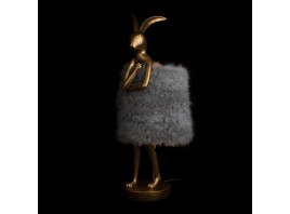 Настольная лампа Loft IT Lapine 10315/B Grey fluff