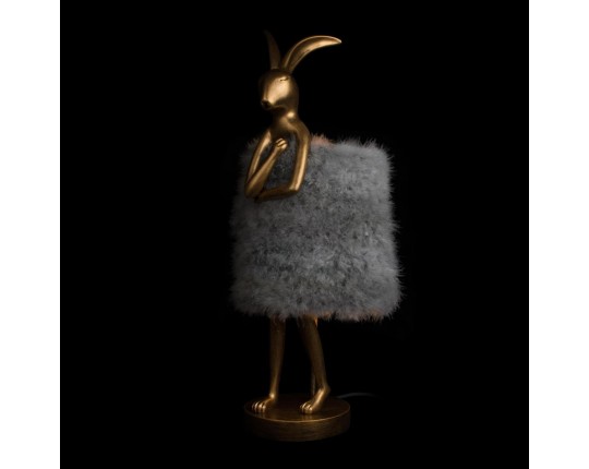 Настольная лампа Loft IT Lapine 10315/B Grey fluff