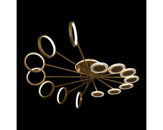 Потолочная светодиодная люстра Loft IT Megan 10164L Gold