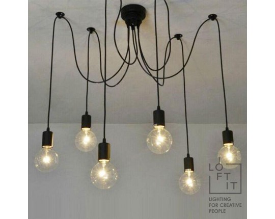 Подвесная люстра Loft IT Spider Loft1162/6