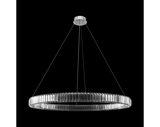 Подвесной светодиодный светильник Loft IT Crystal ring 10135/1000 Chrome