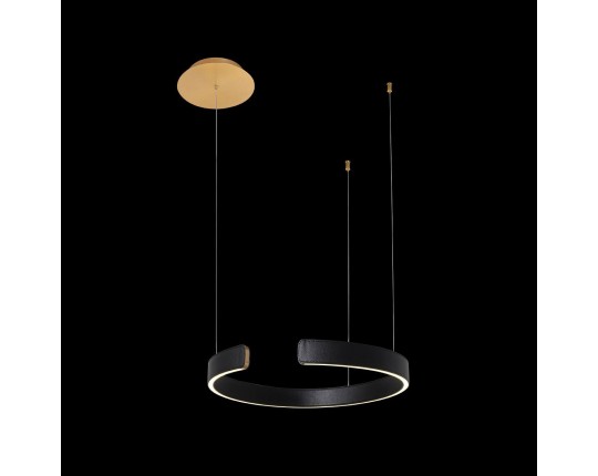 Подвесной светодиодный светильник Loft IT Ring 10025/400 Black