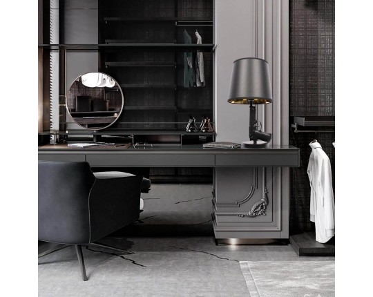 Настольная лампа Loft IT Arsenal 10136/A Dark grey