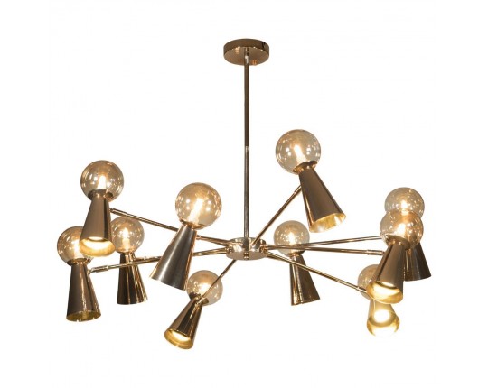 Подвесная люстра Loft IT Halley 10046/10 Gold