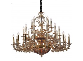 Подвесная люстра Lucia Tucci Firenze 1780.30.3 Antique Gold