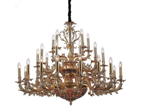 Подвесная люстра Lucia Tucci Firenze 1780.30.3 Antique Gold