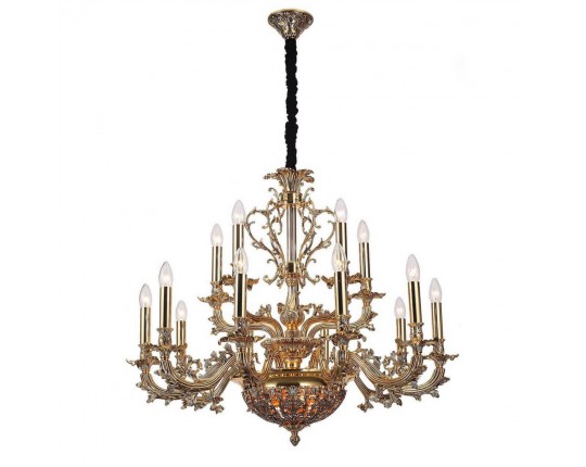 Подвесная люстра Lucia Tucci Firenze 1780.15.3 Antique Gold