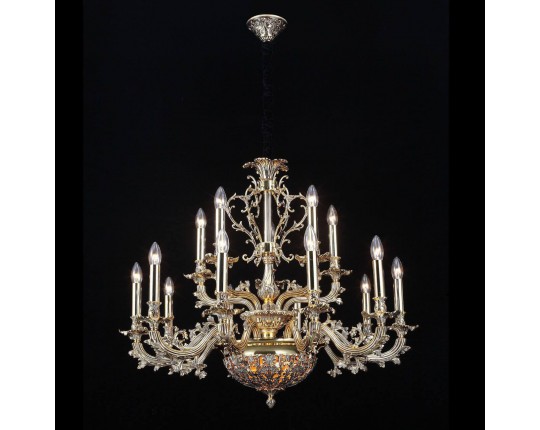 Подвесная люстра Lucia Tucci Firenze 1780.15.3 Antique Gold
