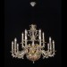 Подвесная люстра Lucia Tucci Firenze 1780.15.3 Antique Gold
