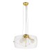 Подвесная люстра Lumina Deco Globo LDP 6018-500 PR+F.GD