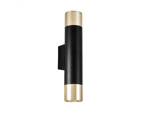 Бра Lumina Deco Tuba LDW 1101-2 BK+GD