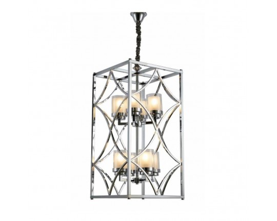 Подвесная люстра Lumina Deco Quadrato LDP 1223-8 CHR