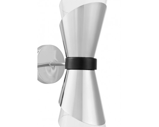 Бра Lumina Deco Fabro LDW 7013-2 CHR+PR