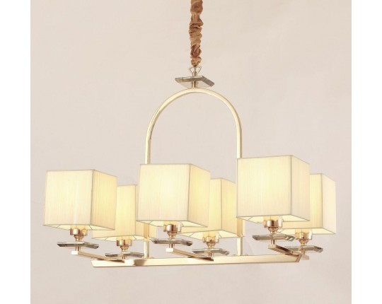 Подвесная люстра Lumina Deco Liniano LDP 17100-6 GD