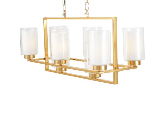 Подвесная люстра Lumina Deco Lino LDP 1239-8 F.GD
